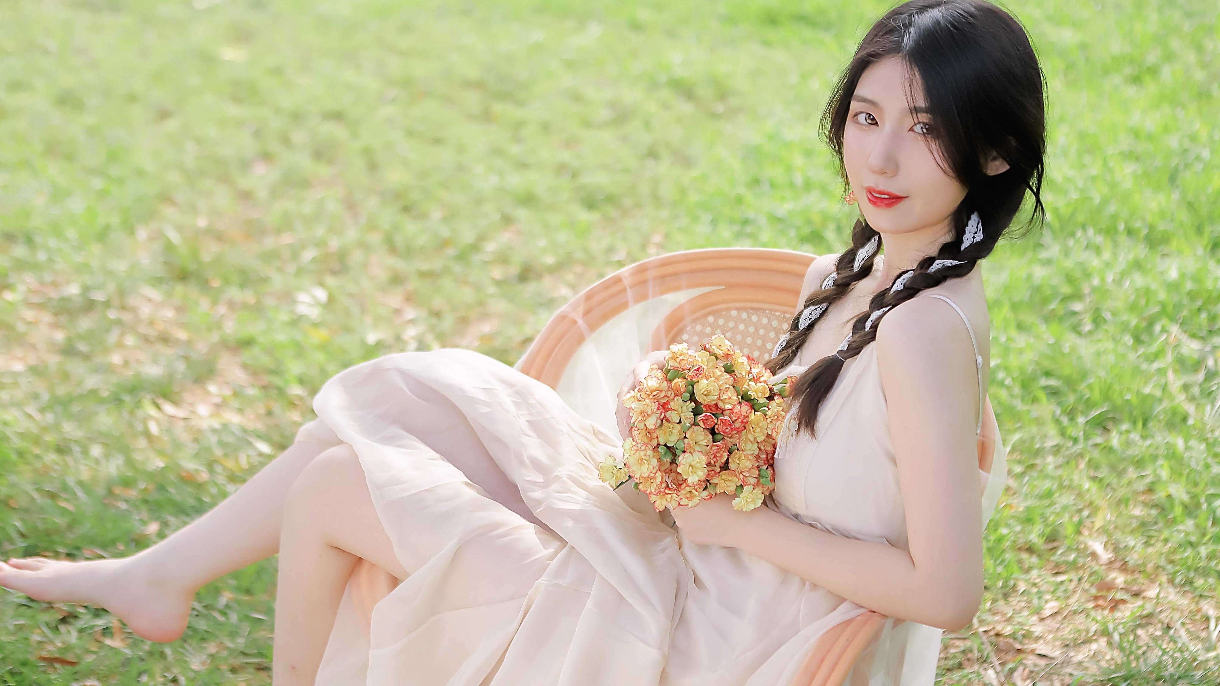 航拍祁连山南麓“高原桃花源”